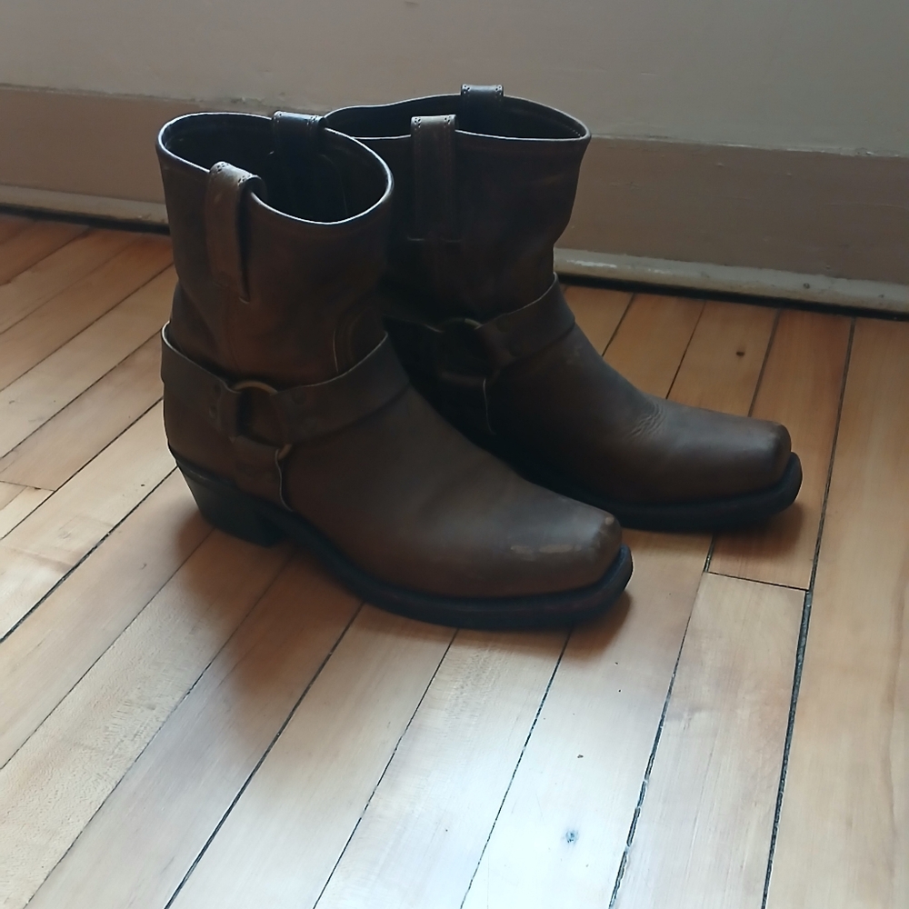 Frye harness boots (short)